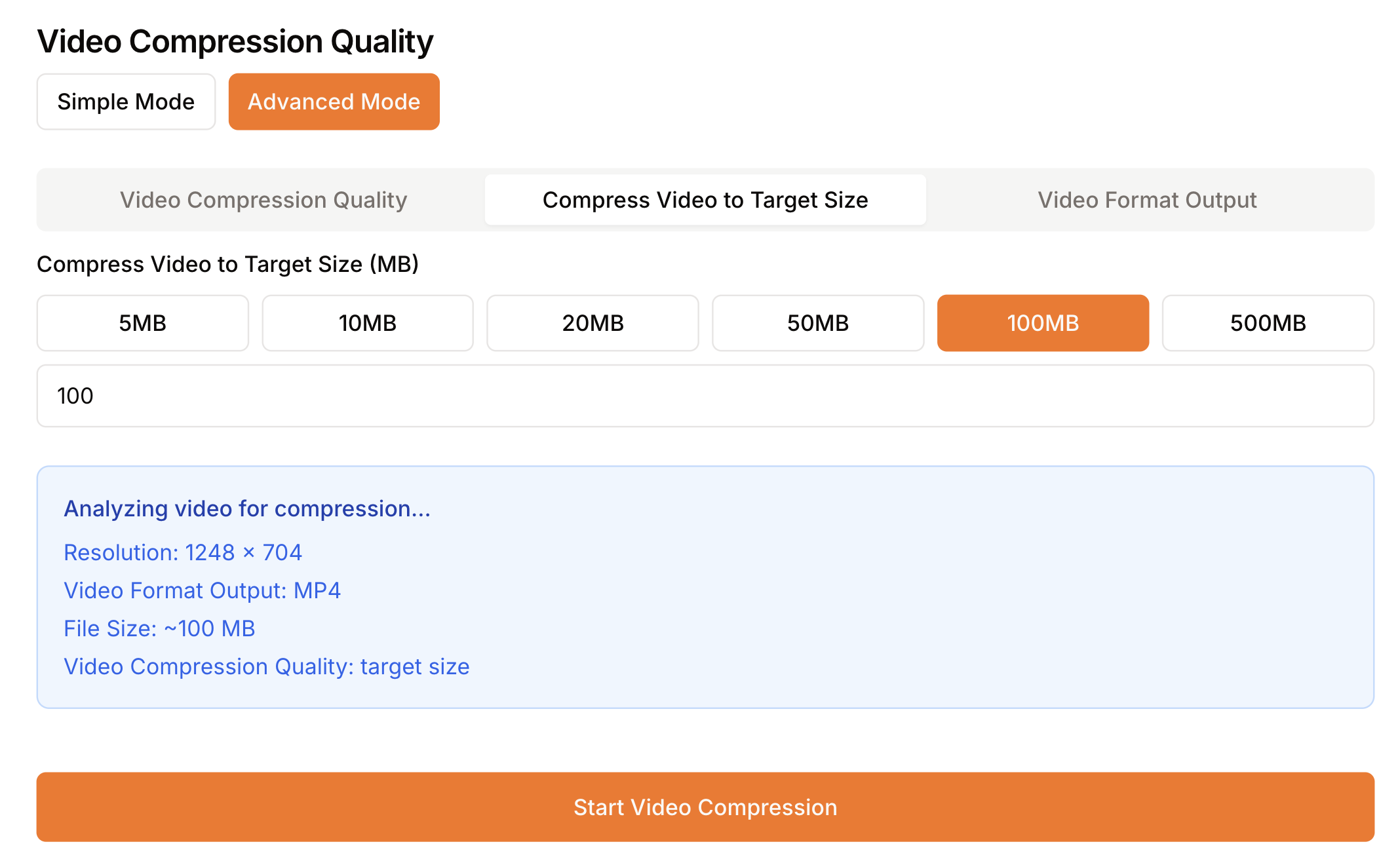 Video Compression Feature 2