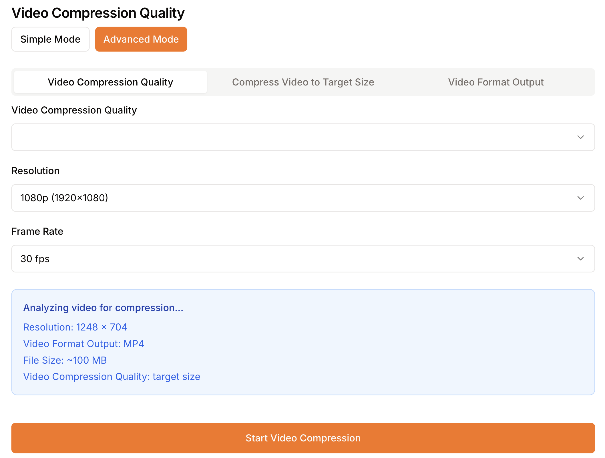 Video Compression Feature 3